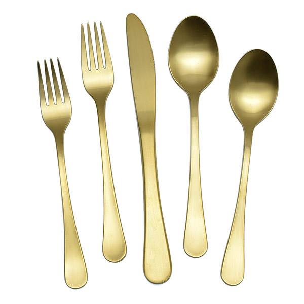 Portofino Gold 5pc Place Setting