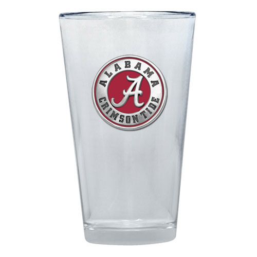 Pint Glass, Univ of AL, Color