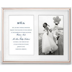 A photo of Double Invitation Frame