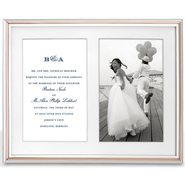 Double Invitation Frame