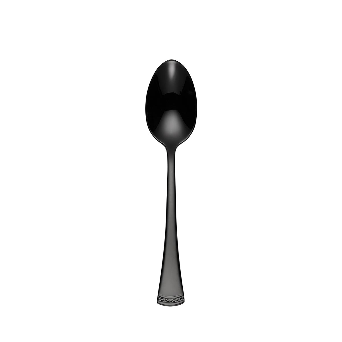 Portola Black Oval Soup Spoon