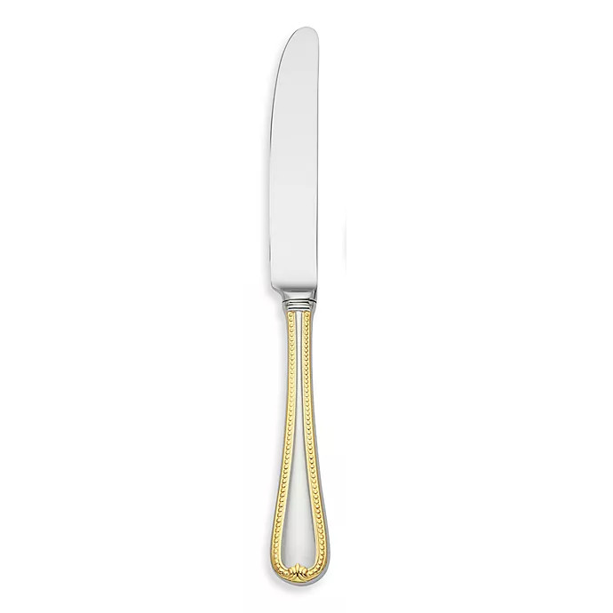 Vintage Jewel Gold Dinner Knife