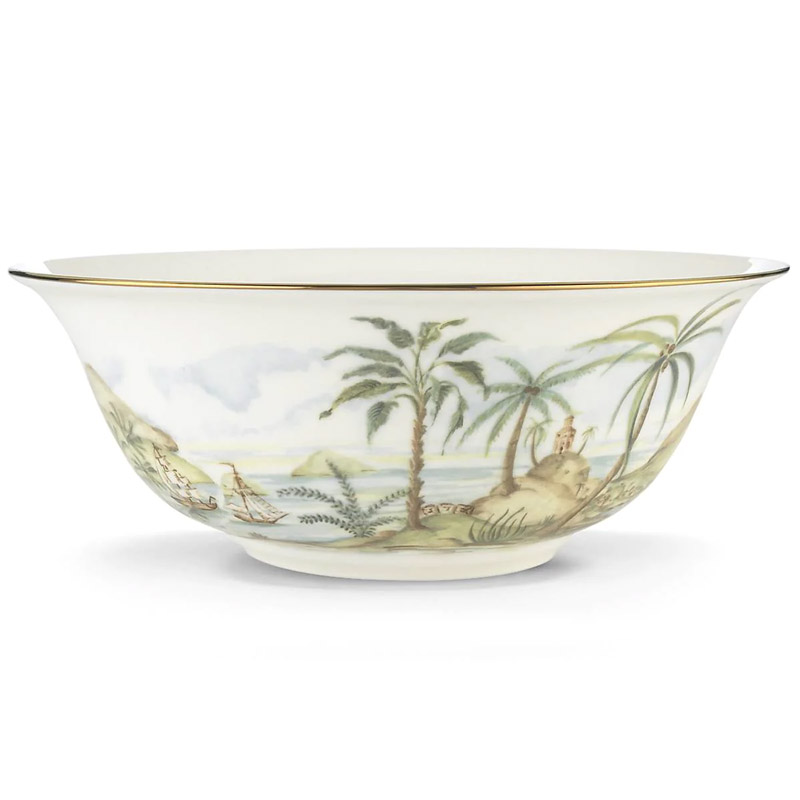 British Colonial Serving Bowl