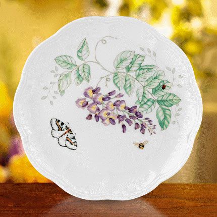 Accent Plate, Blue Butterfly