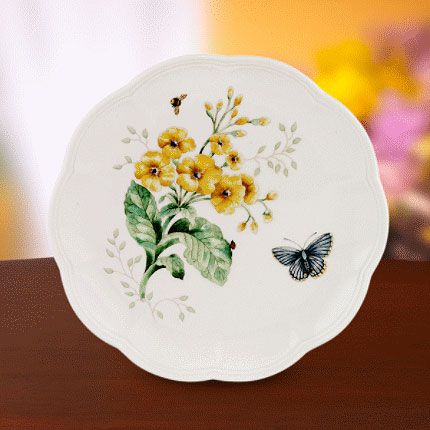 Accent Plate, Fritillary