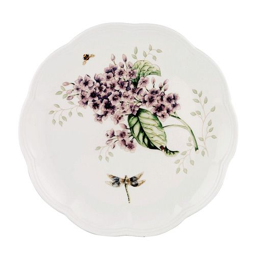 Butterfly Meadow Accent Plate, Orange Sulphur