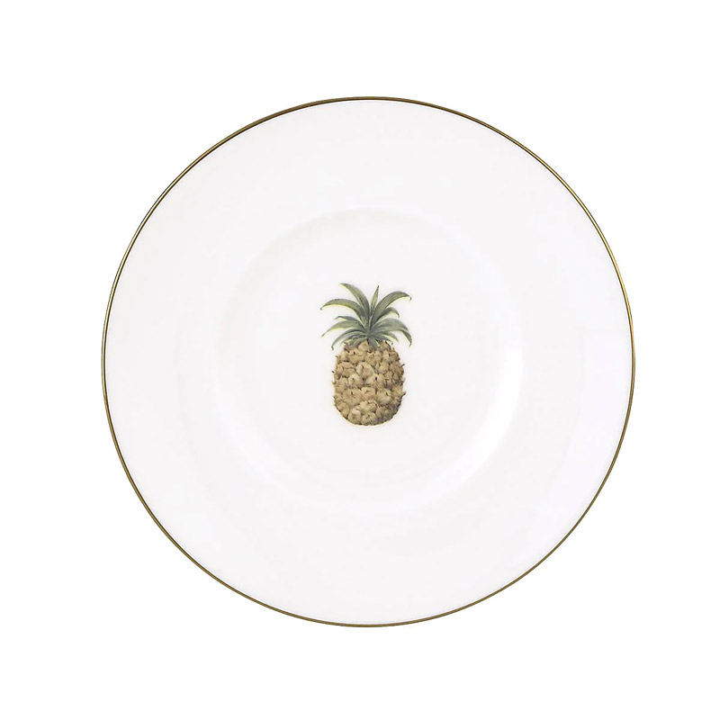 Colonial Bamboo Dessert Plate