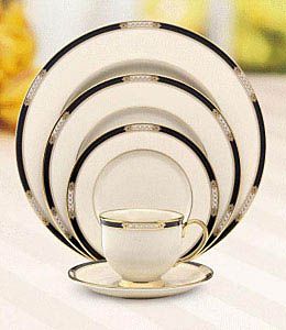 Hancock formal fine china dinnerware by Lenox