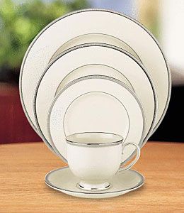 Tuxedo Platinum Lenox China