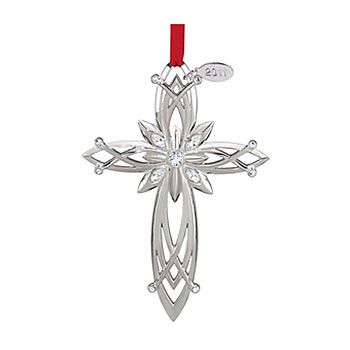 Gemmed Filigree Cross by Lenox