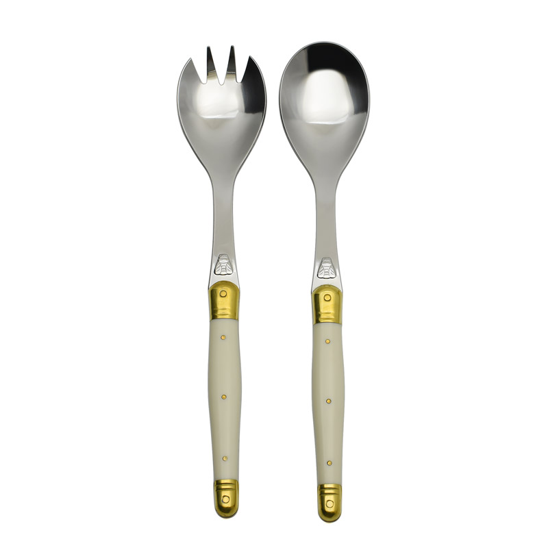 Ivory 2pc Salad Server Set