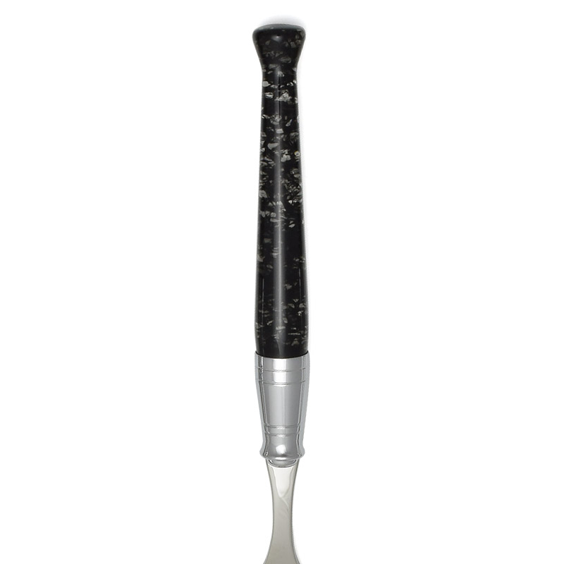 Lido Black Demitasse Spoon