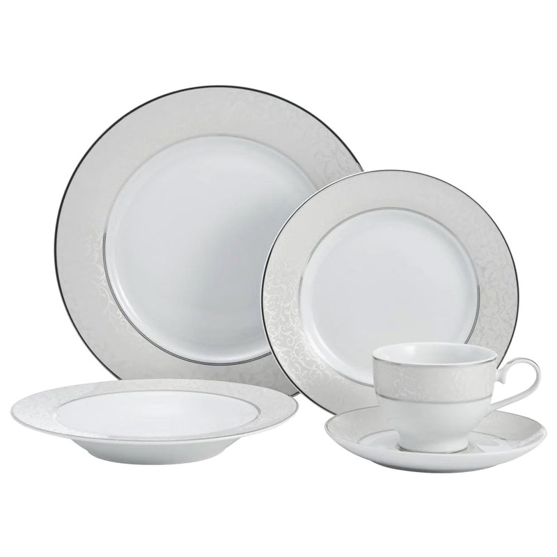 Parchment 5pc Place Setting