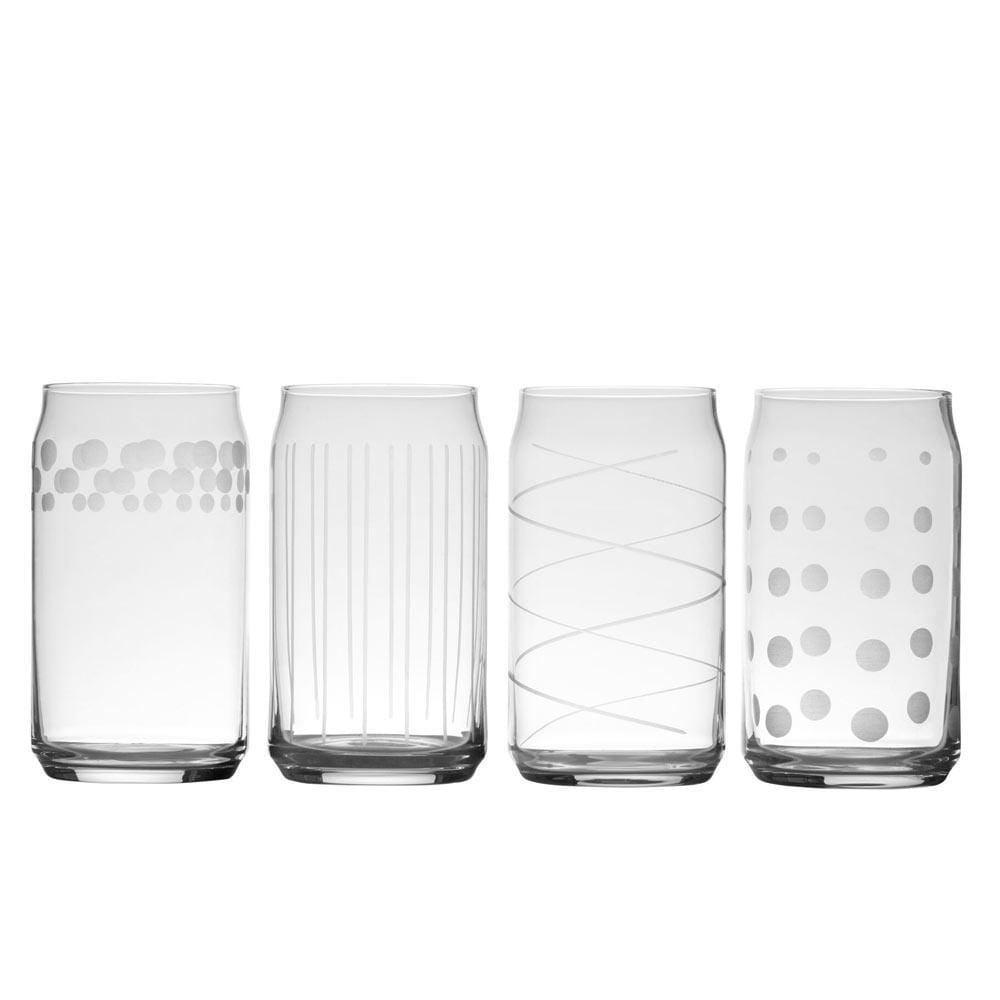 Seltzer Glasses Set of Four, 18.5 Oz.