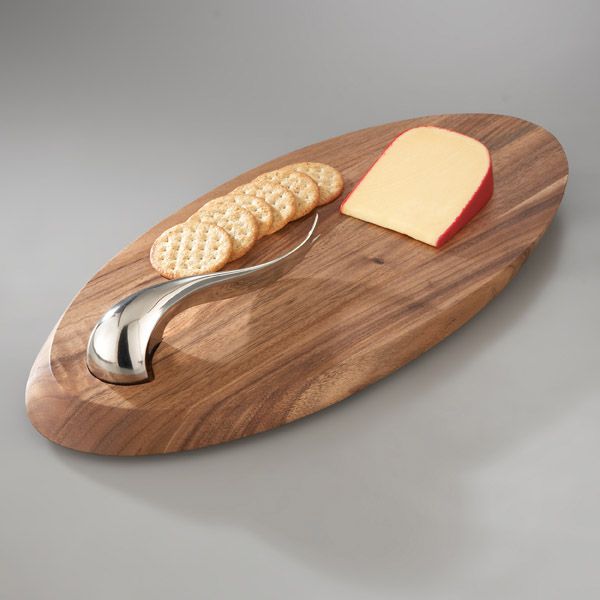 Swoop Cheese Board w/Knife