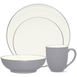 Noritake Colorwave Slate 4pc Place Setting, Coupe