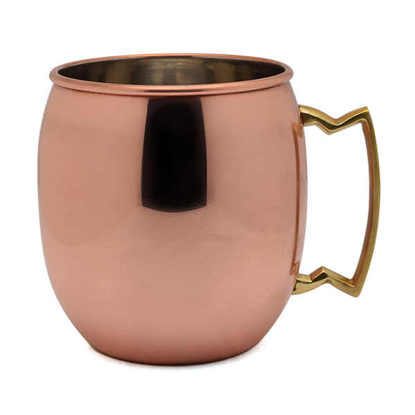 Solid Copper Moscow Mule Mug, 24oz