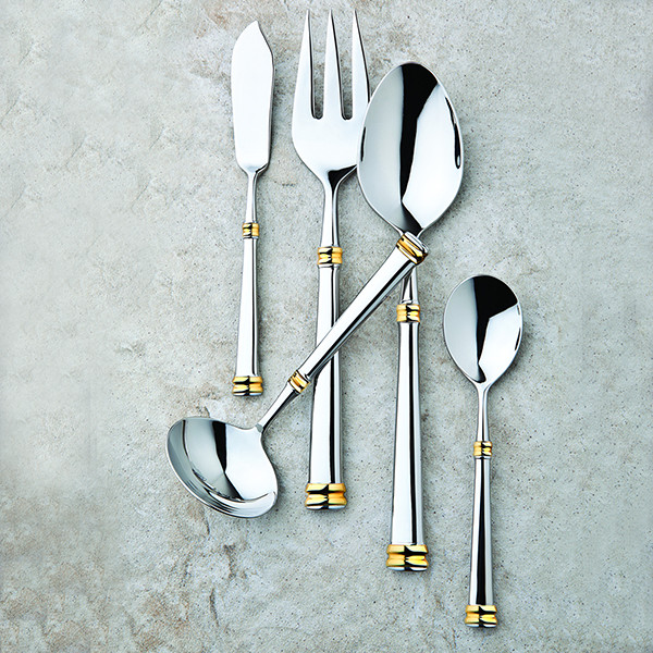 Bramasole Gold 5pc Hostess Set