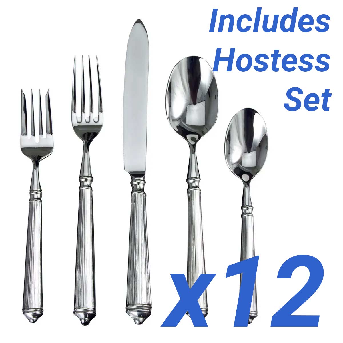 Ricci Rialto 60pc Service for 12 + 5pc Hostess Set