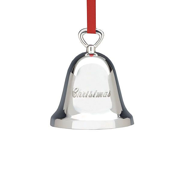 Silver Plate Christmas Bell