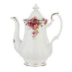 A photo of Old Country Roses Coffee Pot, Large, 42oz