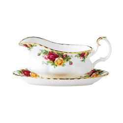 A photo of Old Country Roses Gravy Boat, 19oz