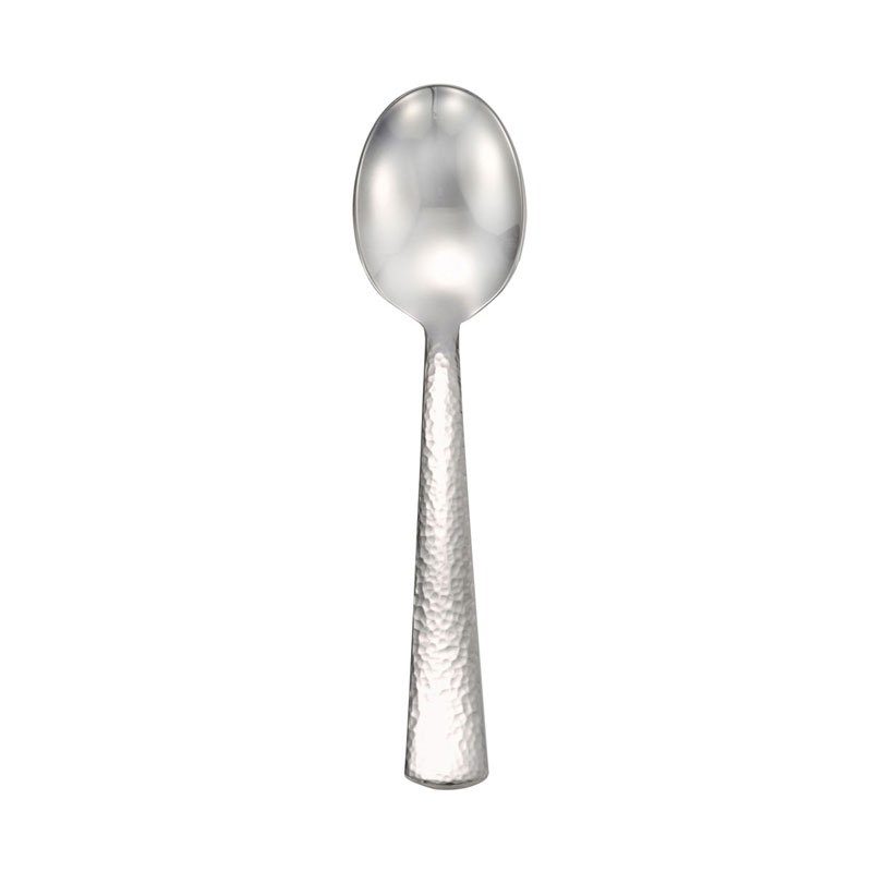 Sugar/Round Soup Spoon - Old Style w/ Smooth Back