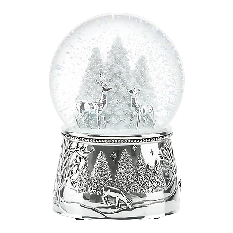 North Pole Bound Musical Snowglobe