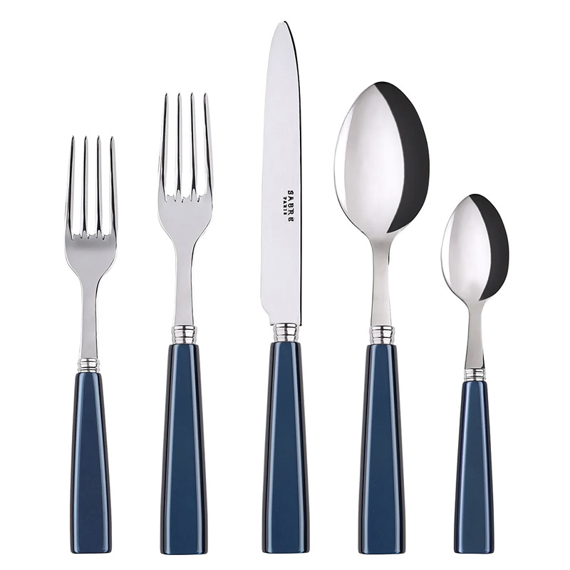 Icone Steel Blue 5pc Place Setting