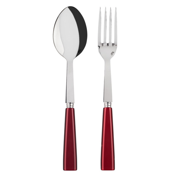 Icone Red 2pc Serving Set