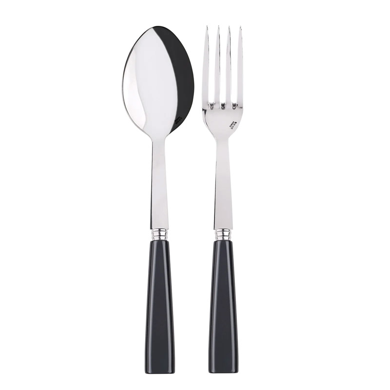 Natura Dark Grey 2pc Serving Set