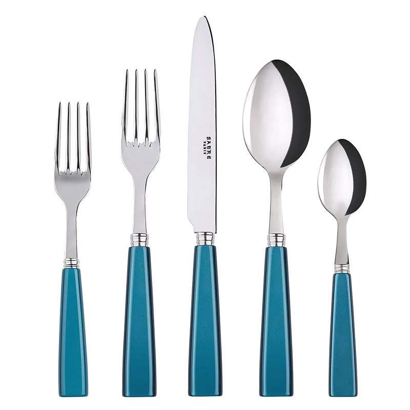 Icone Turquoise 5pc Place Setting