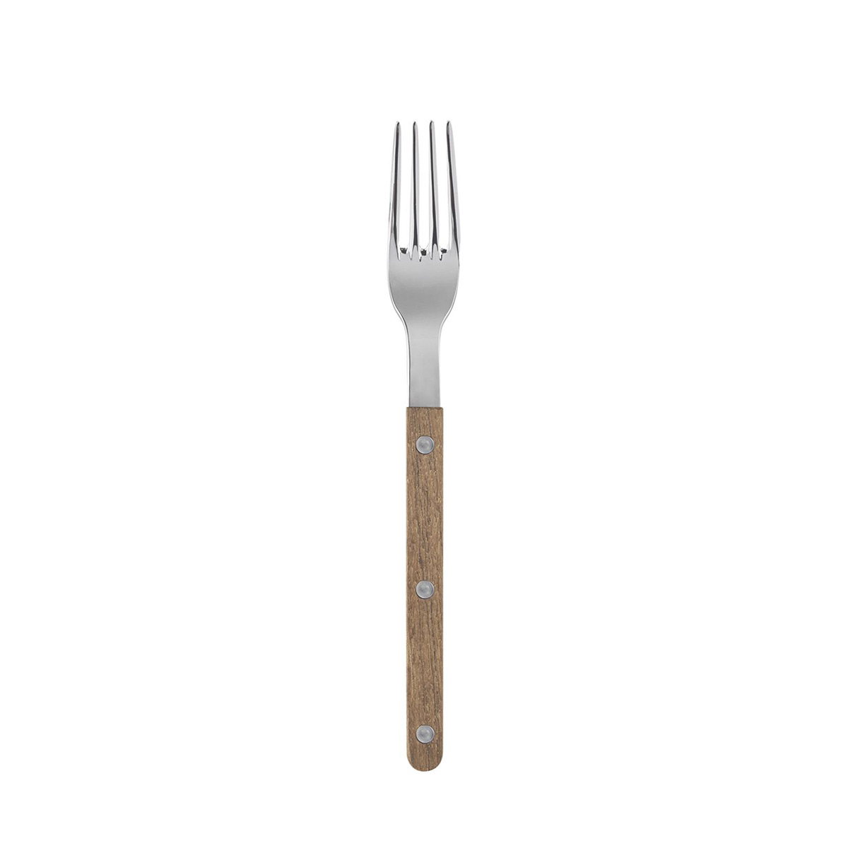 Bistro Teak, Shiny Finish, Dinner Fork