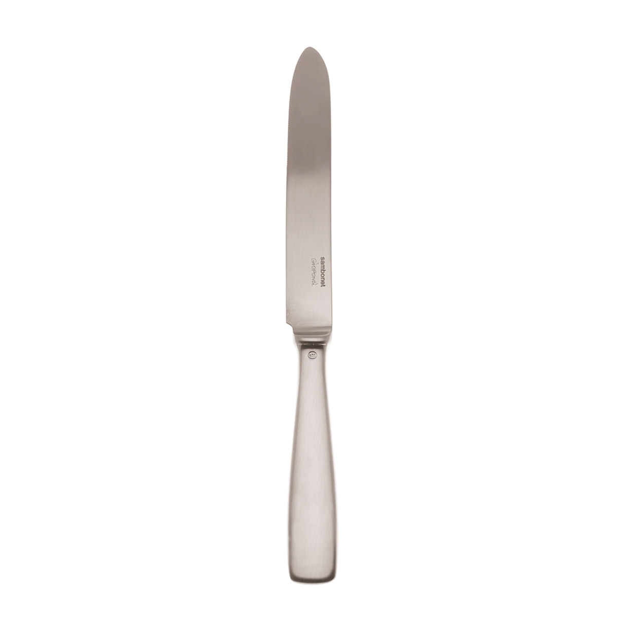 Gio Ponti Matte Table Knife, Solid Handle