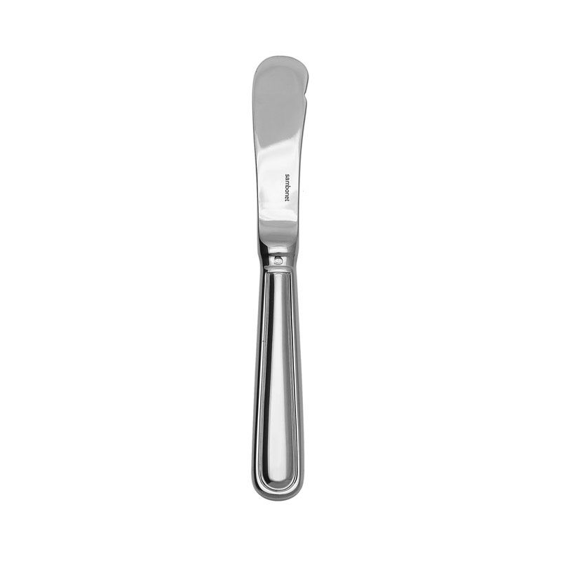 Contour Butter Knife, Solid Handle