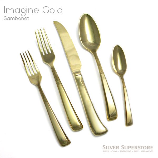 Imagine Gold 5pc Place Setting