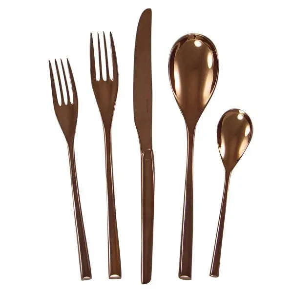 H-Art Copper 5pc Place Setting