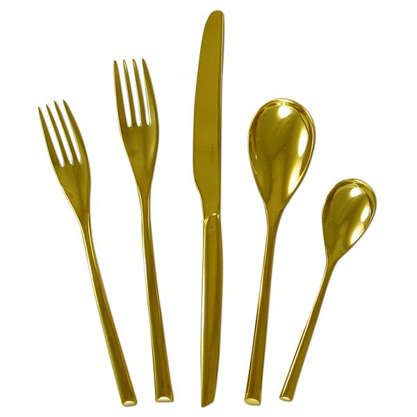 H-Art Gold 5pc Place Setting