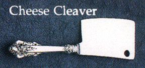 Grande Baroque Cheese Cleaver HH