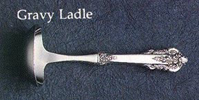 Grande Baroque Gravy Ladle Hollow Handle