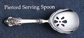 Grande Baroque Pierced Serving Spoon HH