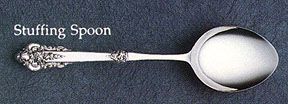 Sterling Silver Stuffing Spoon