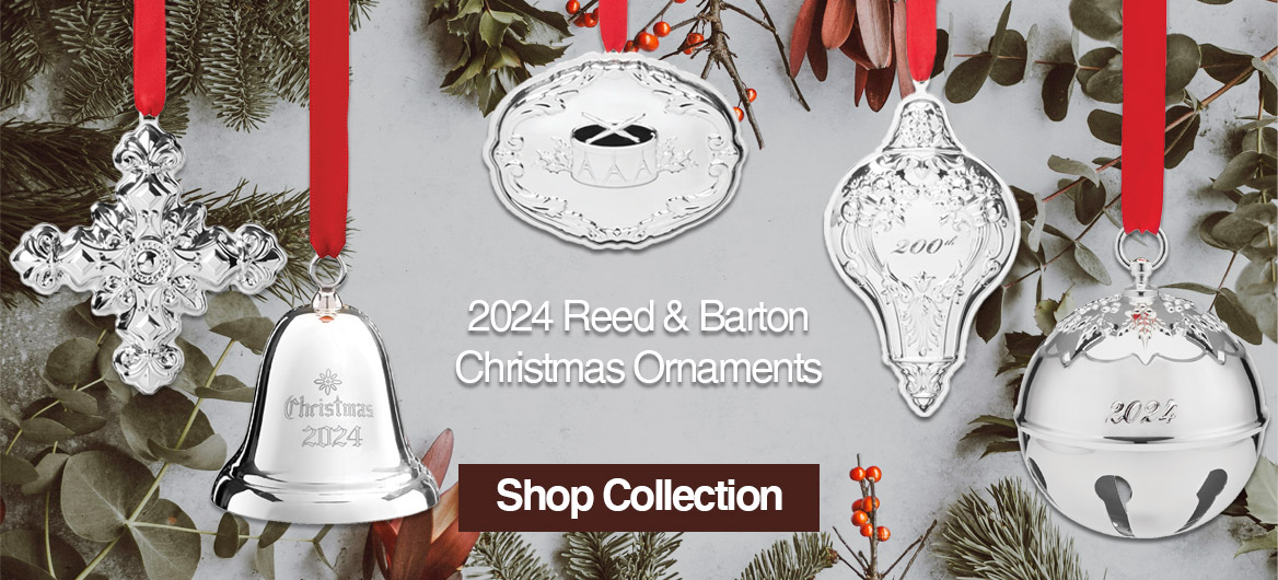 2024 Reed and Barton Sterling and Silverplate Christmas Ornaments