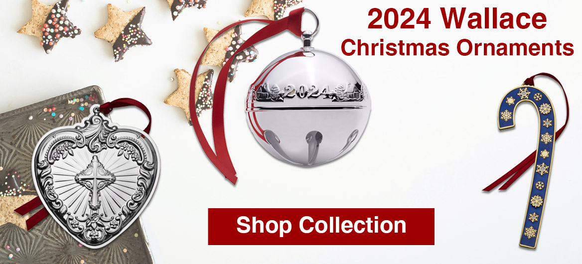 2024 Wallace Sterling and Silverplate Christmas Ornaments