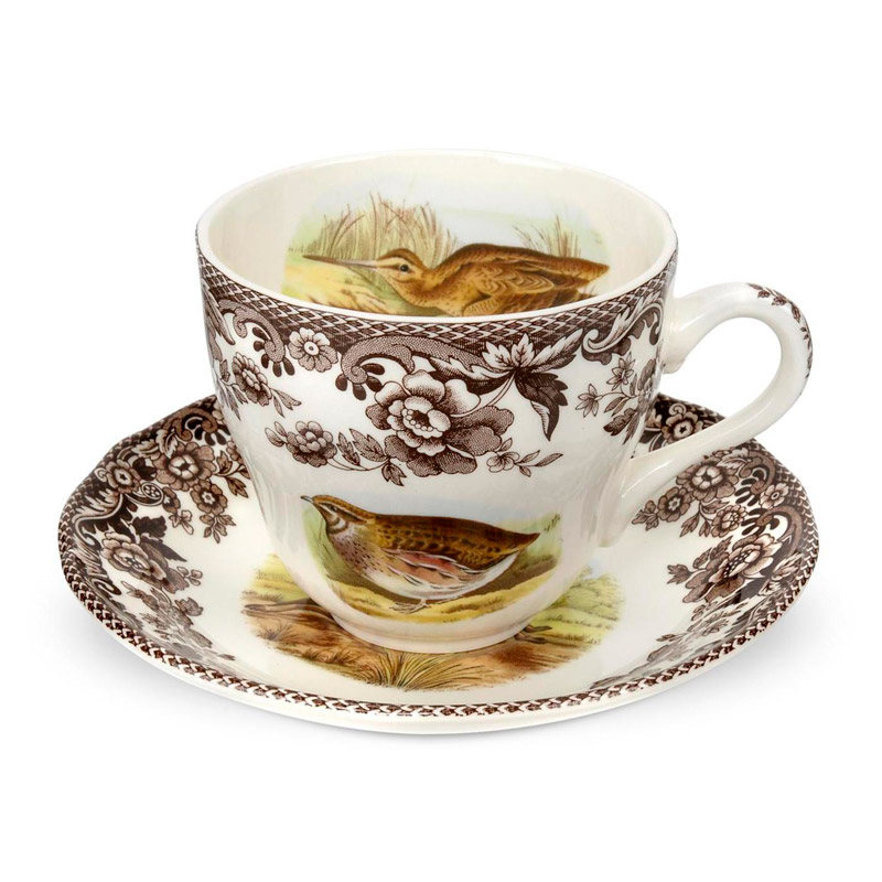 Woodland Teacup and Saucer