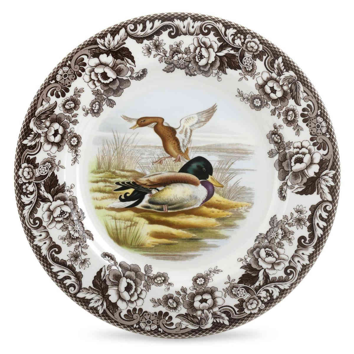 Woodland Dinner Plate, Mallard