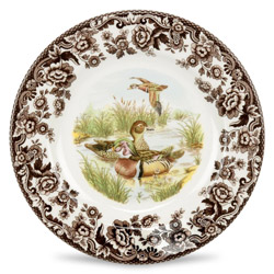 A photo of Woodland Dinner Plate, Wood Duck