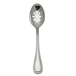 A photo of Towle Beaded Antique Pierced Serving Spoon