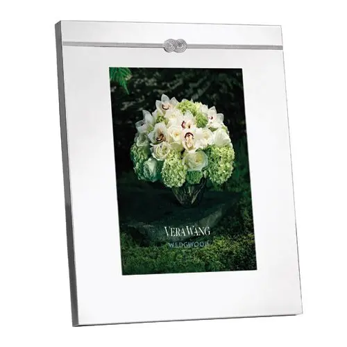 Silverplate Picture Frame with Infinity