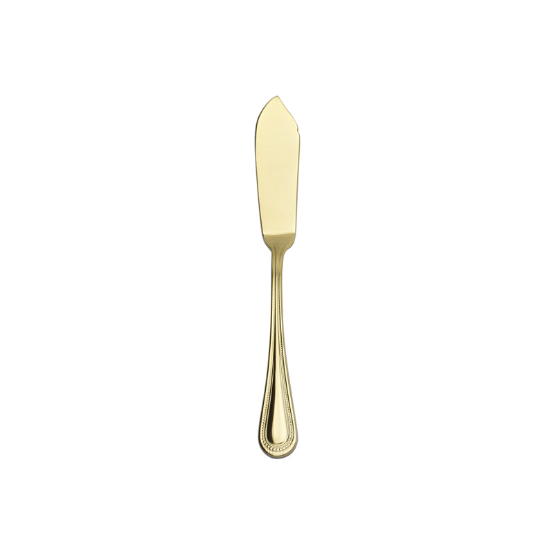 Continental Bead Gold Butter Serving Knife